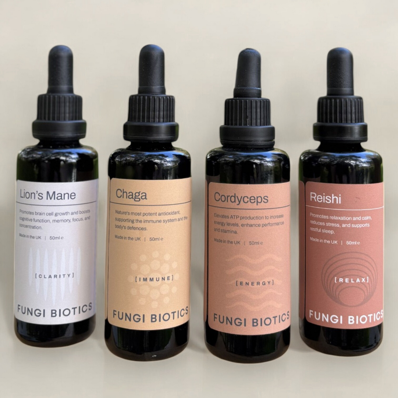 Mixed Mushroom Tincture Bundle (Save 28%)